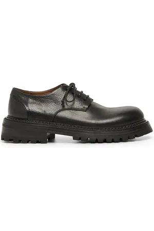 MARSÈLL Leather derby shoes with chunky outsole