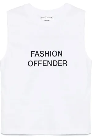 Victoria Beckham Slogan-print top