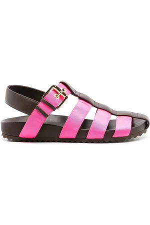 Sarah Chofakian Simpson strap-design flat sandals