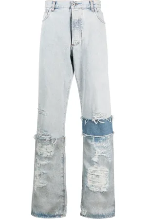 Heron Preston Multi-panel denim jeans