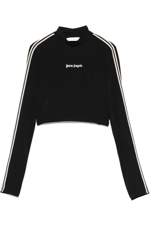 Palm Angels Logo-embroidered T-shirt