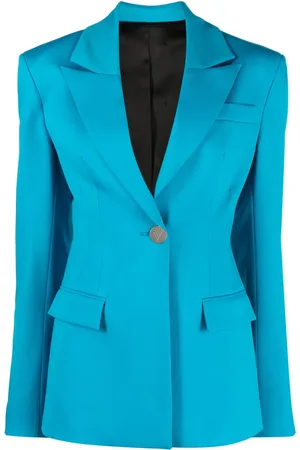 The Attico Single-breasted virgin-wool blazer