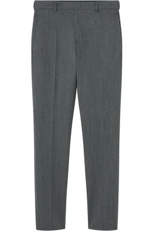 VERSACE Wool tailored trousers