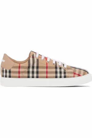 Burberry Vintage Check lace-up sneakers