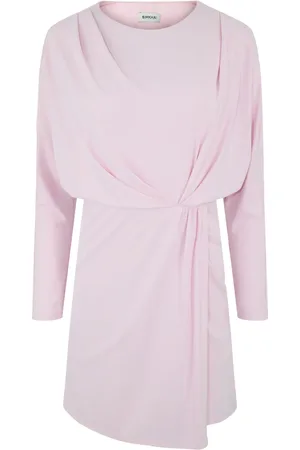 Simkhai Asymmetric long-sleeve dress