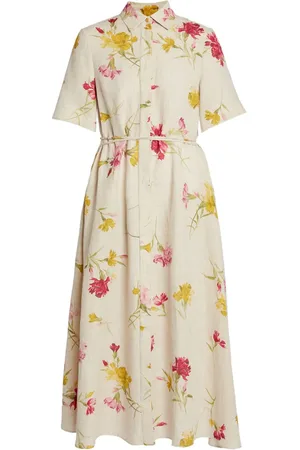 Erdem Floral-print shirt dress