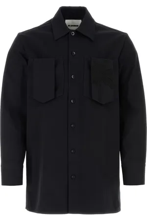 Jil Sander Bead-embellished cotton shirt