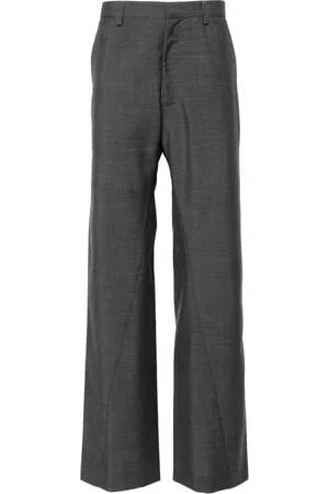 Bianca Saunders Benz straight tailored trousers