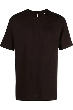 Sunflower Jacquard organic-cotton T-shirt
