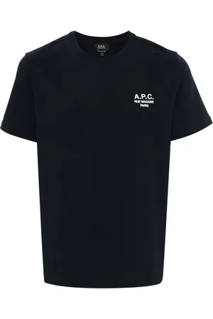 A.P.C. Logo-embroidered cotton T-shirt