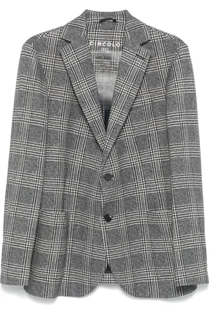Circolo Prince-of-Wales-check blazer