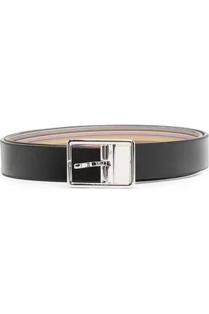Paul Smith Artist Stripe reversible buckle belt
