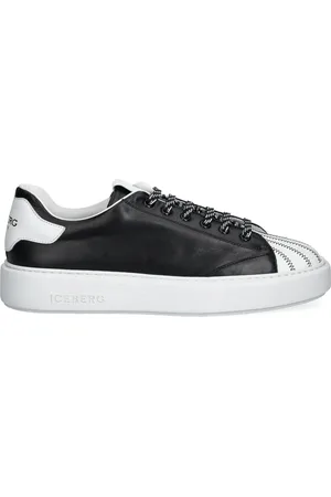 Iceberg Striped lace-up sneakers