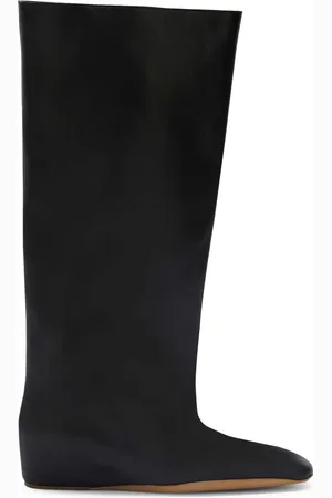 Jil Sander Leather knee boots