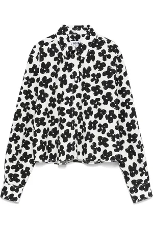 Msgm Floral-print shirt