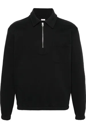 Fursac Zipped cotton jumper