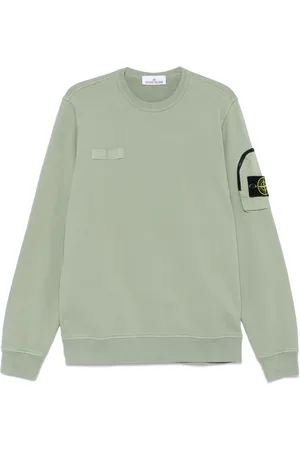 Stone Island Detachable-badge sweatshirt