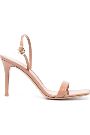 Gianvito Rossi Ribbon Stiletto 85mm leather sandals