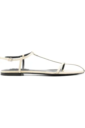 Jil Sander Flat leather sandals