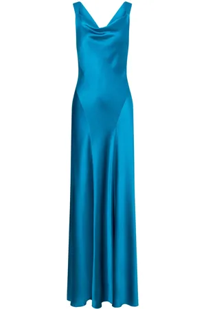 Alberta Ferretti Cowl-neck gown