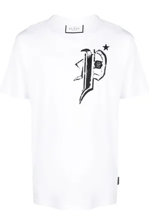 Philipp Plein Logo-print cotton T-shirt