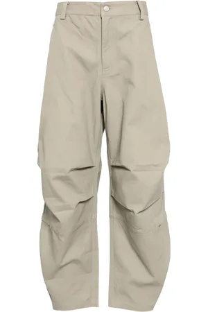 CROQUIS Loose fit cotton trousers