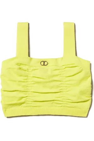 Twin-Set Logo-plaque tank top