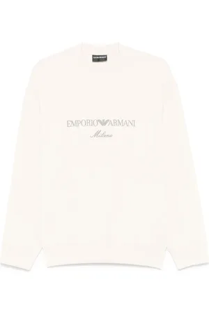 Emporio Armani Embroidered-logo sweatshirt