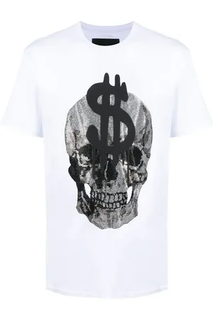 Philipp Plein Skull-print crew-neck T-shirt
