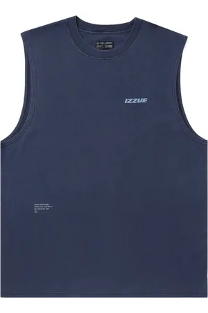 Izzue Logo-print cotton tank top
