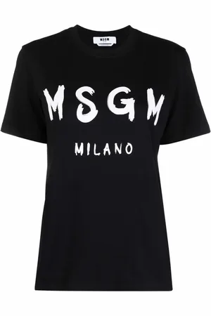 Msgm Logo-print short-sleeved T-shirt