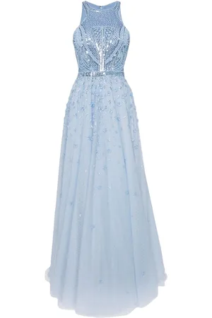 Saiid Kobeisy Beaded halterneck gown