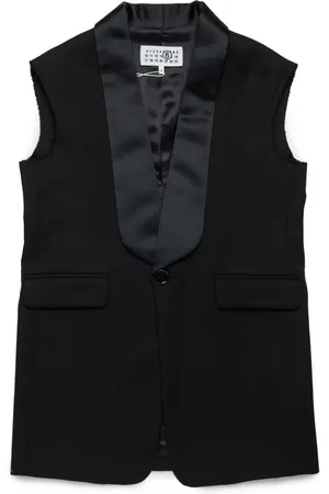 Maison Margiela Shawl-contrasting-lapels vest