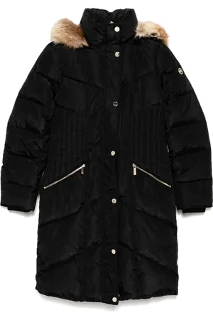 Michael Kors Chevron 3/4 Puffer Coat