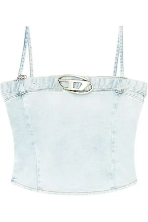 Diesel De-Lucy-S denim tank top