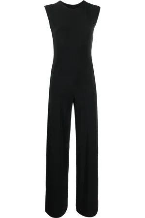 Norma Kamali Sleeveless wide-leg jumpsuit