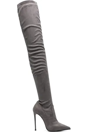 LE SILLA 120mm suede thigh-high boots