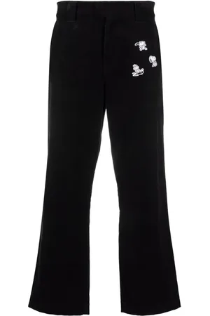 Soulland X Peanuts patches trousers
