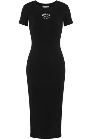 Moschino Ribbed midi dress