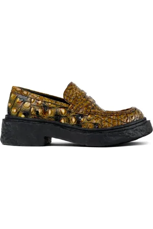 Camper Vamonos croc-effect leather loafers