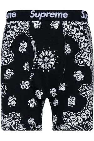 Supreme X Hanes bandana-print pack of two briefs