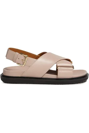 Marni Fussbet leather sandals