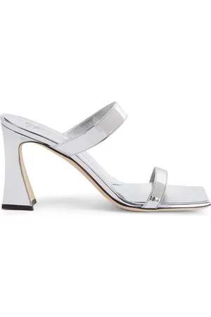 Giuseppe Zanotti 85mm Flaminia double-strap mules