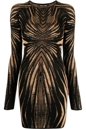 Roberto Cavalli Graphic-print mini dress