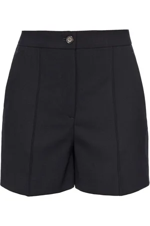 Pinko Pleated twill shorts