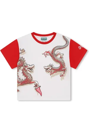 Kenzo Logo-patch cotton T-shirt