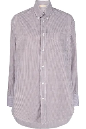 BLANCA Striped oversized shirt