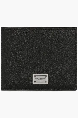 Dolce & Gabbana Logo-tag leather bifold wallet