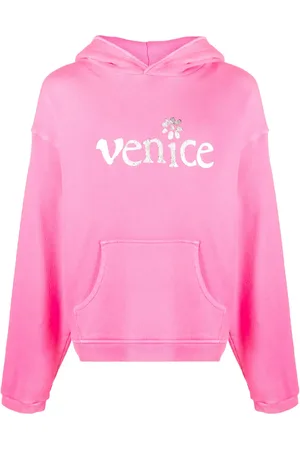 ERL Venice-print cotton hoodie