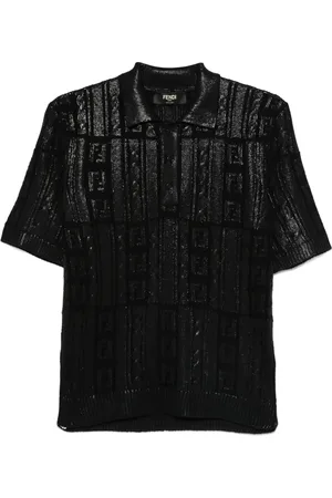 Fendi Knitted polo shirt
